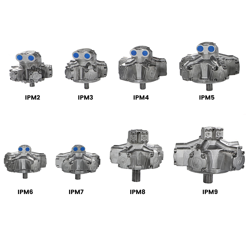 المحركات الهيدروليكية من سلسلة IPM (محرك Intermot الإيطالي القابل للاستبدال)